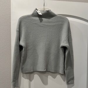 Express Soft Gray Cowl Neck Sweater